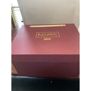 HBO Rome Series Promotional Decanter and Stemless Wine Glass Set with Gift Box